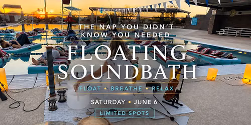 Floating Soundbath at Skyline Pool