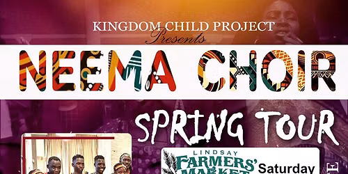 Neema Choir at the Lindsay Farmers' Market 