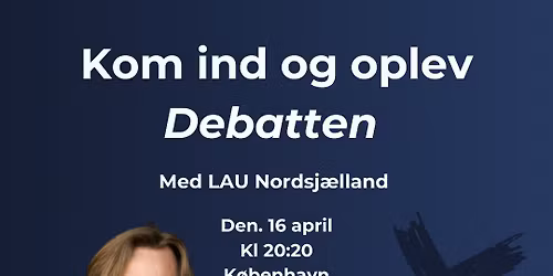Kom ind og oplev debatten \ud83c\udfa4