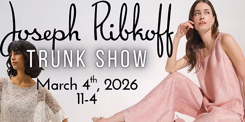 Joseph Ribkoff is coming to Richmond, Tx! \u2728