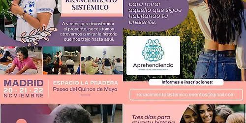 Renacimiento Sist\u00e9mico\u00ae en Barcelona 27, 28 y 29 Noviembre