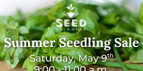 Summer Seedling Sale
