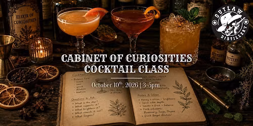 Cabinet of Curiosities Cocktail Class