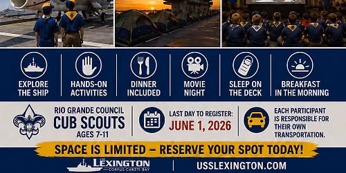 USS Lexington Overnight