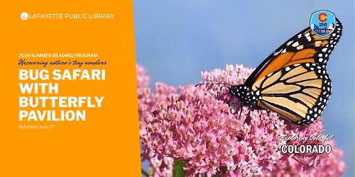 Bug Safari with Butterfly Pavilion