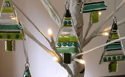 Festive Fused Glass