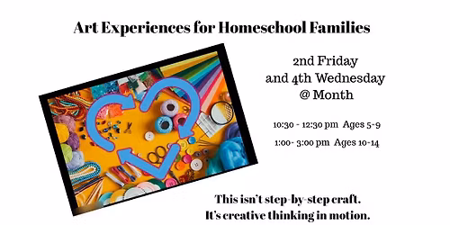 Homeschool Art Ages 10-13 WED