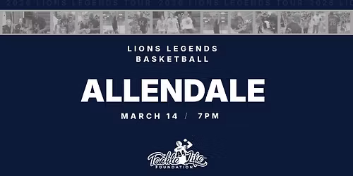 Lions Legends Basketball Tour - Allendale