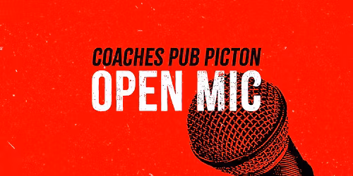 Coaches Pub - Open Mic