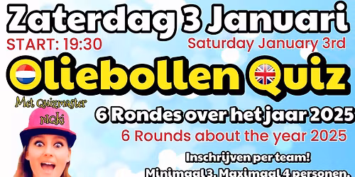 188 Oliebollen Quiz