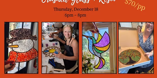 Crushed Glass + Resin Class!