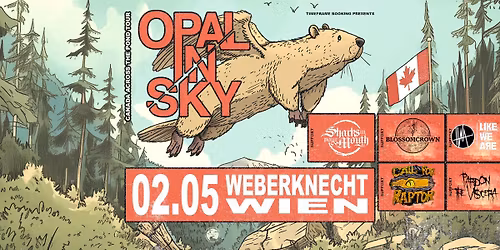 Opal in Sky - Canada Across the Pond Tour
