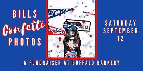 Bills Confetti Photo Fundraiser
