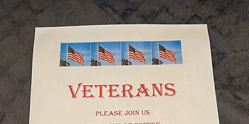 Coffee and doughnut with a Veteran 