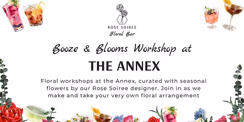 Booze n Blooms: Petals and Pinecones