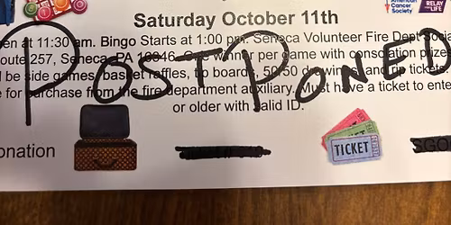 Venango County Relay For Life Purse Bingo