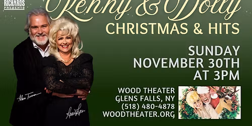 Kenny Rogers & Dolly Parton Tribute at Wood Theater Glens Falls, NY (Alan Turner & Laurie Lynn)