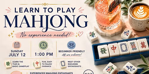 Learn to Play Mahjong at Old Republic Distillery