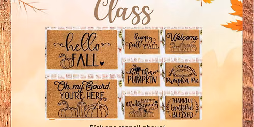 Fall Doormat Class