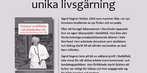 Författarträff med Elisabeth Lindmark