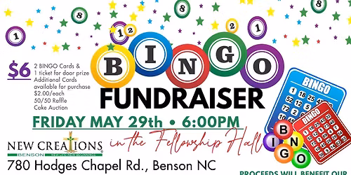 B.I.N.G.O. Fundraiser