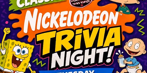 'Classic Nickelodeon' Trivia Night \ud83e\udde1