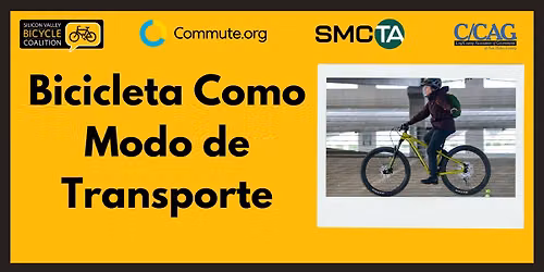 Clase de Bicicleta Como Modo de Transporte (Commute.org + TA + C\/CAG)