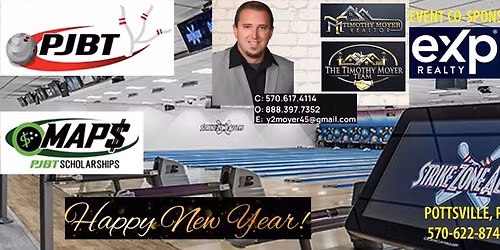 Season 26 Event #12 - BONUS PAYOUT\/DISCOUNT ENTRY NEW YEAR'S EVE DAY CLASSIC @ Strike Zone Alleys