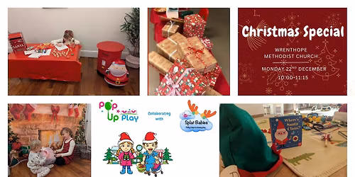 Christmas Special colab with Splat! Messy play @ Wrenthorpe, Wakefield