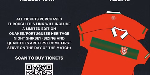 14th Annual Portuguese Heritage Night w\/ the Quakes!