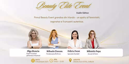 Beauty Elite Event - Dublin Edition