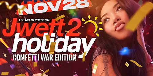 Jwett2holiday confetti war edition