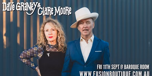 DAVE GRANEY & CLARE MOORE 'Laburnum Of The Mind' Album Launch Katoomba