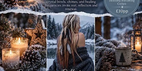 Winter Sound Bath at Swansea Wellbeing Centre