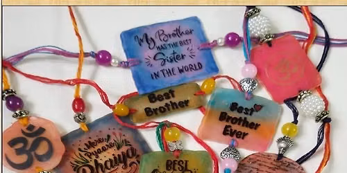 Faux Resin Rakhi Workshop