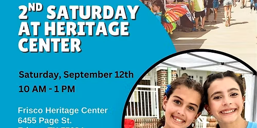 Kids Markets at 2nd Saturday at Heritage Center