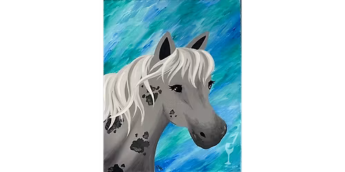 Dapple Pony - Paint and Sip in Houston | Classpop!\u2122