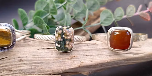 From Rough to Cuff: Create Your Own Stone & Sterling Silver Cuff Bracelet