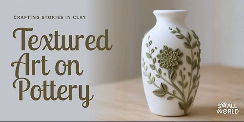 Texture Art on Pottery Workshop