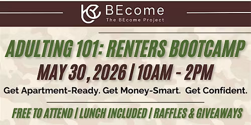 Adulting 101: Renters Bootcamp