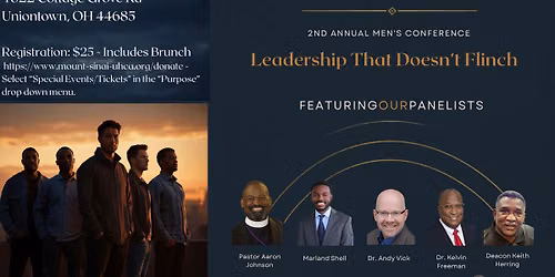 2nd Annual Follow the Leader Men's Conference