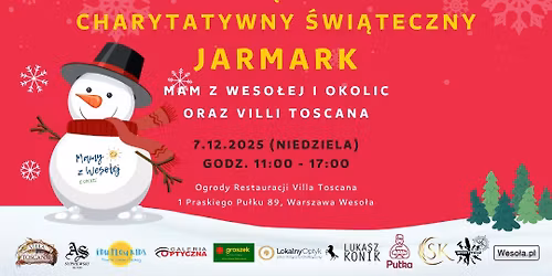 Pi\u0105ty Charytatywny \u015awi\u0105teczny Jarmark Mam z Weso\u0142ej i okolic oraz Villi Toscana