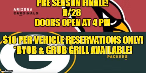 FINAL PRE SEASON GAME! CARDS v PACK @ The Park Shark