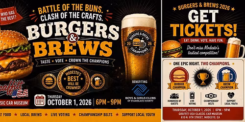 Burgers & Brews 2026