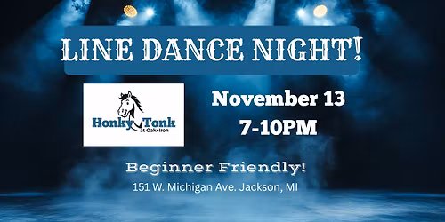 Line Dance Night At The Honky Tonk At Oak + Iron