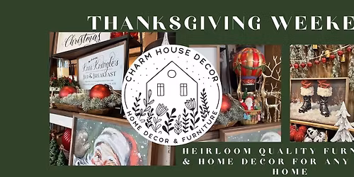 Black Friday & Small Business Saturday Weekend!