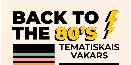 BACK TO THE 80'S 