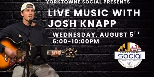 Live music with Josh Knapp