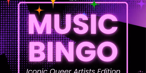 Music Bingo: Iconic Queer Artists Edition