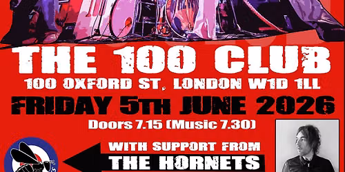 Who's Next + The Hornets + Chris Daley - Live @ The 100 Club 